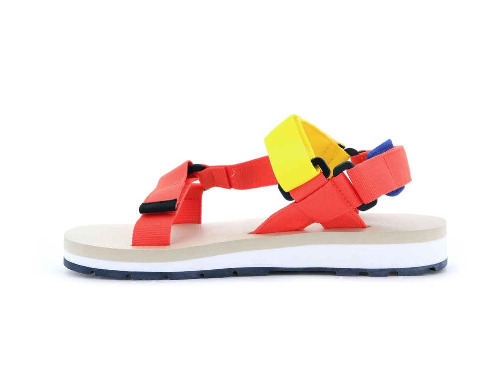 Sandalia Palladium OUTDOORSY URBANITY Hombre Firecracker / Aurora | Costa Rica-27195